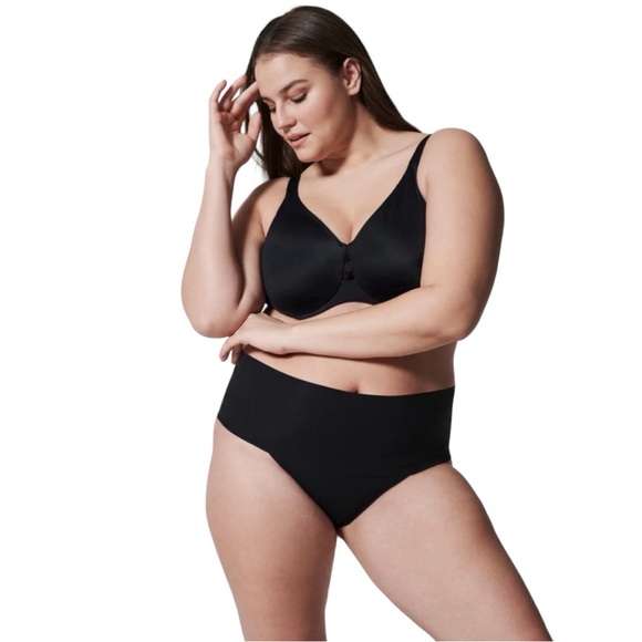 SPANX | Undie-tectable® Smoothing Thong, in Very Black, Size S, NWOT - Picture 1 of 9